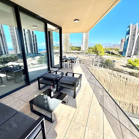 公寓 Sakura Luxury Poniente 貝尼多姆